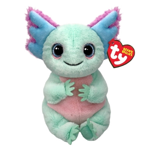 Ty Beanie Baby Bellies Alex the Axolotl Plush Small