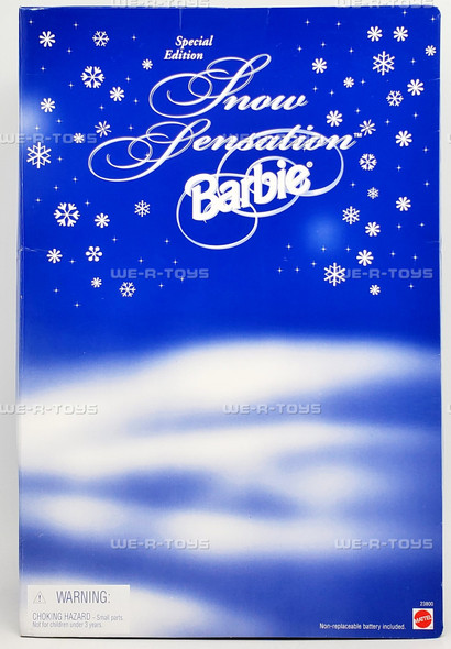 Snow Sensation Barbie Doll 1999 Mattel 23800
