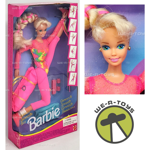 Gymnast Barbie Doll 1993 Mattel 11921