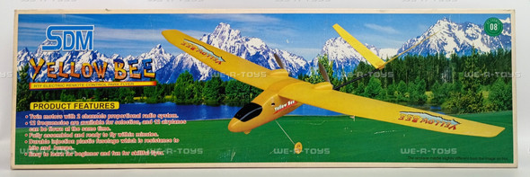 SDM Yellow Bee RTF Electric Remote Control Park Flyer Airplane 2005 Item#92304