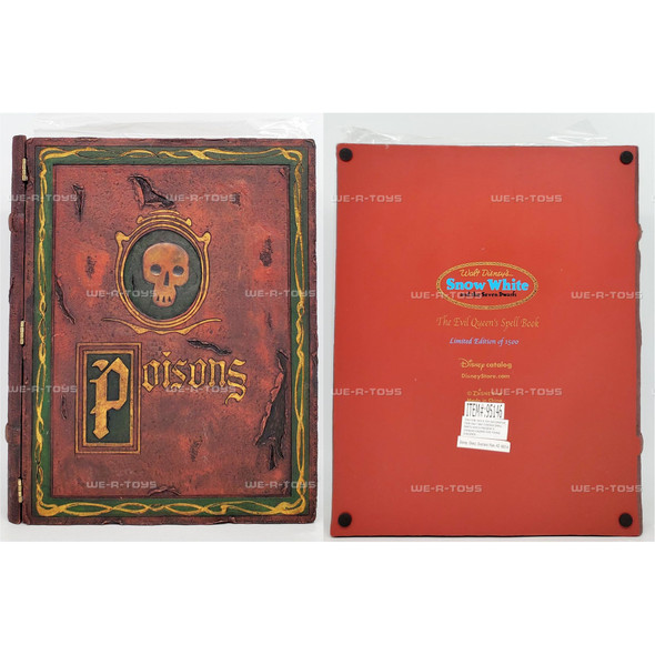 Disney Snow White The Queen's Spell Book of Poisons Treasure Box 95146