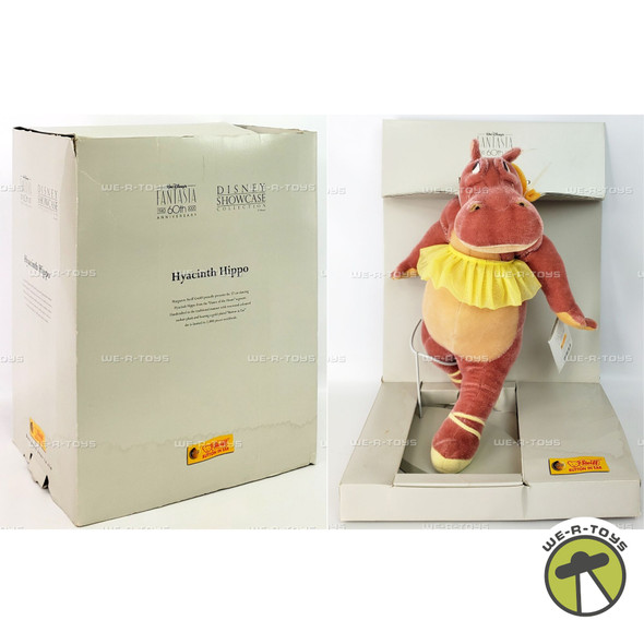 Steiff Disney Fantasia 60th Anniversary Hyacinth Hippo Plush Figure 65163