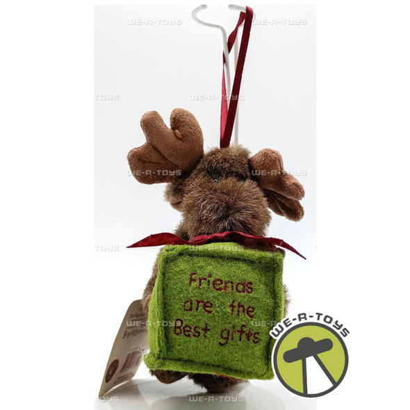 Boyds Bears Mini Plush Moose Ornament Friends Are The Best Gift Item#562716