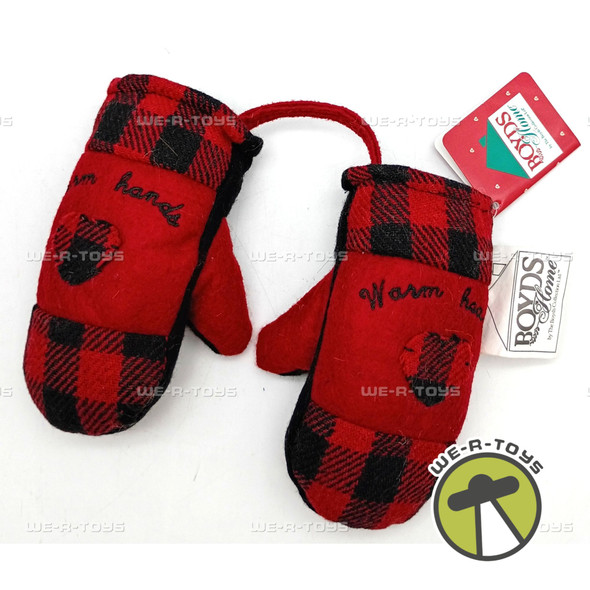Boyds Home Collection Warm Hands Warm Hearts Mittens Ornament 2005 #811331