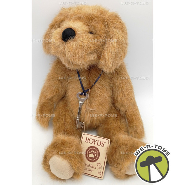 Boyds Bears Courage Plush Dog The Head Bean Collection 510422 Key To Hope