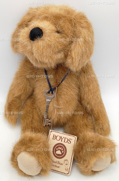 Boyds Bears Courage Plush Dog The Head Bean Collection 510422 Key To Hope