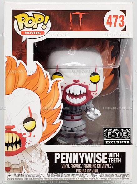 Funko Movies It Pennywise with Teeth 473 Vinyl Figure22411