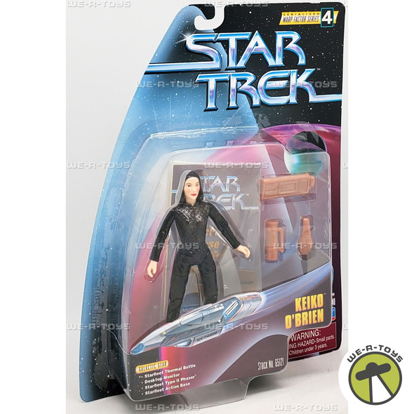 Star Trek Deep Space Nine Keiko O'Brien Warp Factor Series 4 Action Figure