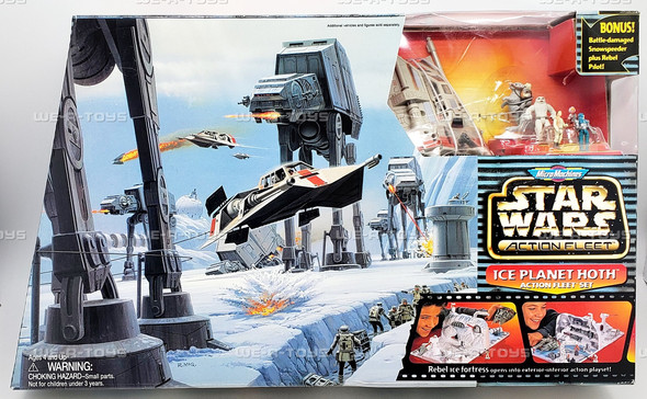 Micro Machines Star Wars Ice Planet Hoth Action Fleet Set 1995 Galoob 67091