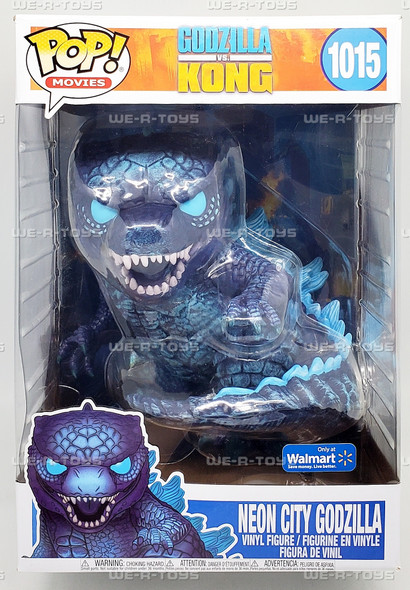 Funko POP Movies Godzilla vs Kong Neon City Godzilla 1015 Vinyl Figure 51733