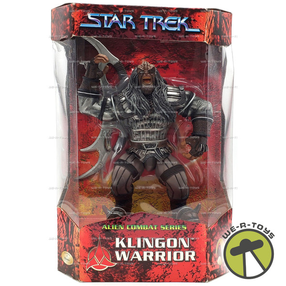 Star Trek Klingon Warrior Action Figure Alien Combat Series 1999 Playmates 65392