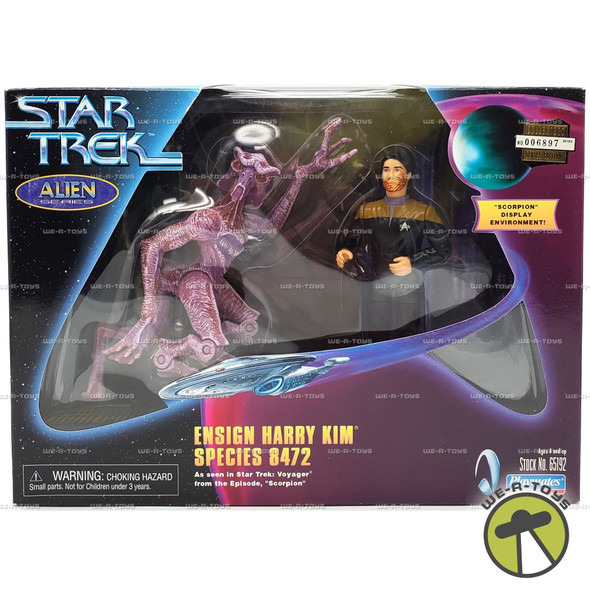 Star Trek Ensign Harry Kim Species 8472 Action Figure 1998 Playmates #65192