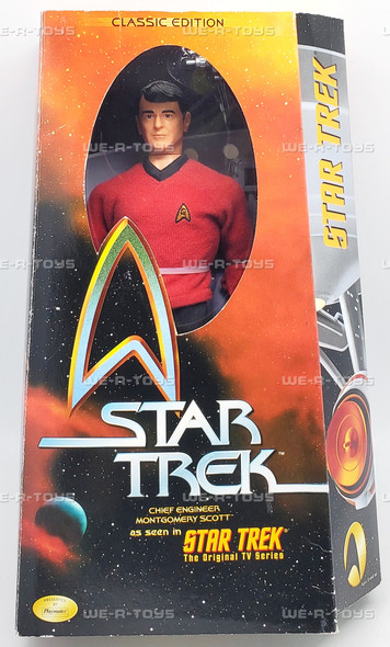 Star Trek Chief Engineer Montgomery Scott 12 Inch Action Figure Playmates 65522