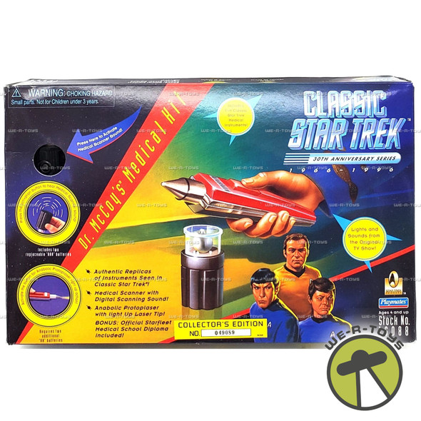Star Trek Dr. McCoy's Medical Kit 30th Anniversary Series 1996 Playmates #16088