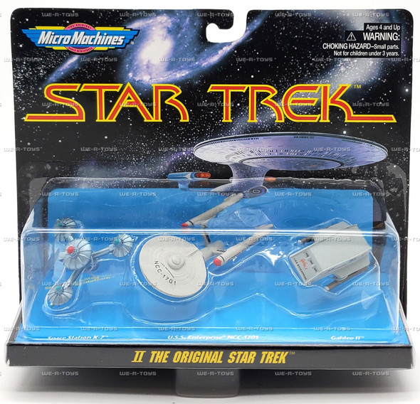 Micro Machines Star Trek II The Original Star Trek Vehicle Set 1996 Galoob 65825