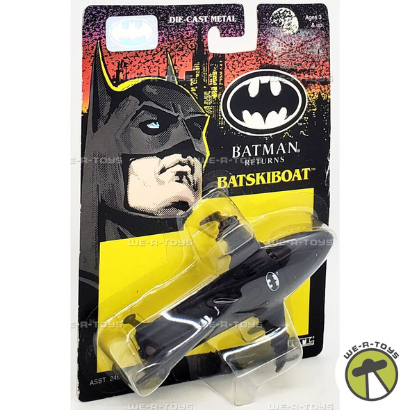 Batman Returns Batskiboat Die-Cast Metal Vehicle 1991 Ertl 02479