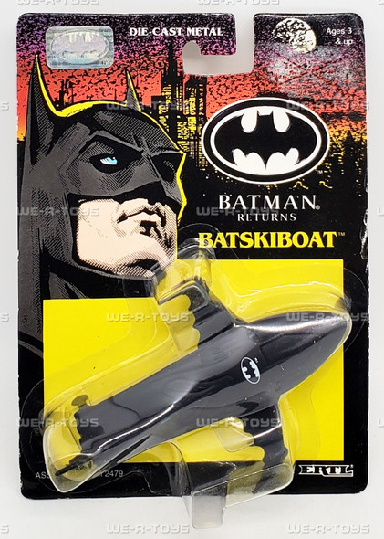 Batman Returns Batskiboat Die-Cast Metal Vehicle 1991 Ertl 02479