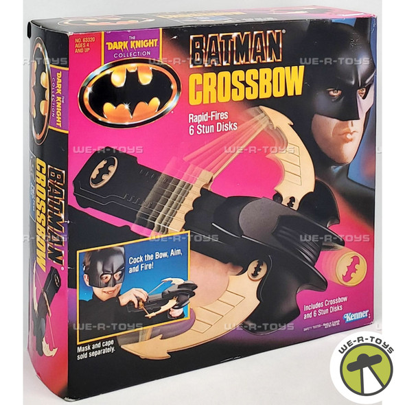 Batman Crossbow The Dark Knight Collection 1990 Kenner 63320