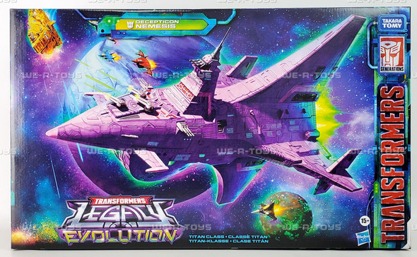 Transformers Nemesis Decepticon Nemesis Titan Class Figure2025 Hasbro 12307