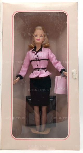 Avon Representative Barbie Doll Special Edition Blonde In Suit 1998 Mattel 22202
