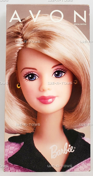 Avon Representative Barbie Doll Special Edition Blonde In Suit 1998 Mattel 22202