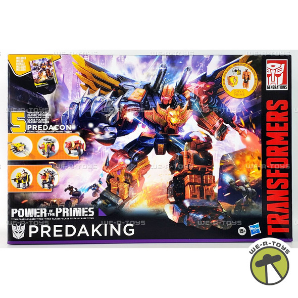 Transformers Power of the Primes Predaking Action Figure 2025 Hasbro 43452