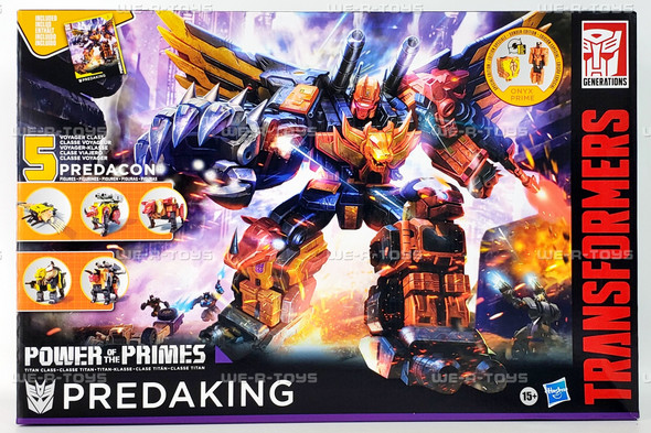 Transformers Power of the Primes Predaking Action Figure 2025 Hasbro 43452
