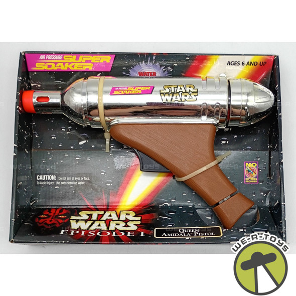 Star Wars Episode I Queen Amidala Pistol Air Pressure Super Soaker #8406 Larami