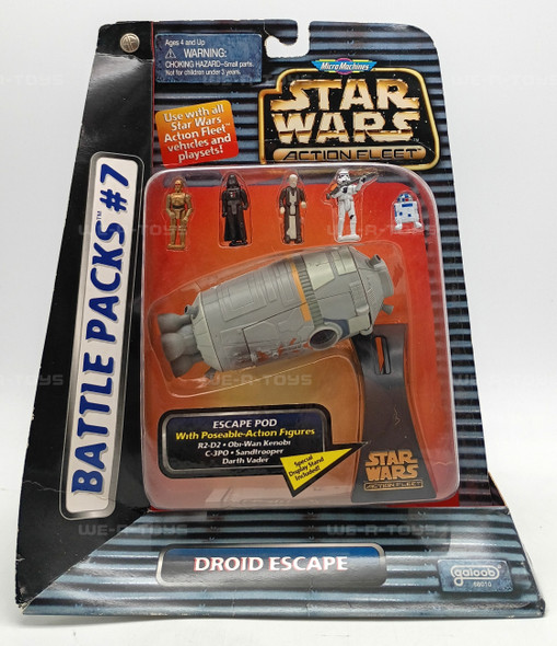 Star Wars Action Fleet Droid Escape Micro Machines Set & Action Figures 1996