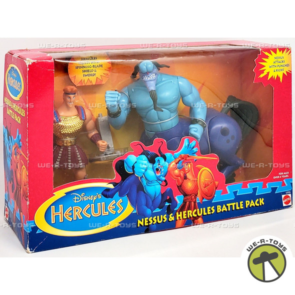 Disney Hercules Nessus and Hercules Action Figure Battle Pack 1997 Mattel 17773