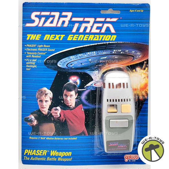 Star Trek The Next Generation Phaser Weapon 1988 Galoob 05348
