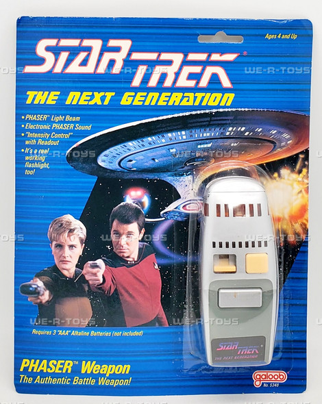 Star Trek The Next Generation Phaser Weapon 1988 Galoob 05348