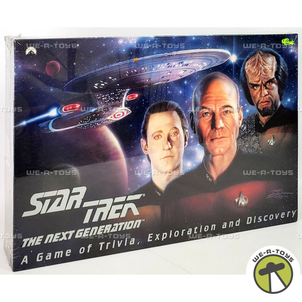Star Trek The Next Generation Game of Trivia Exploration and Discovery 19351