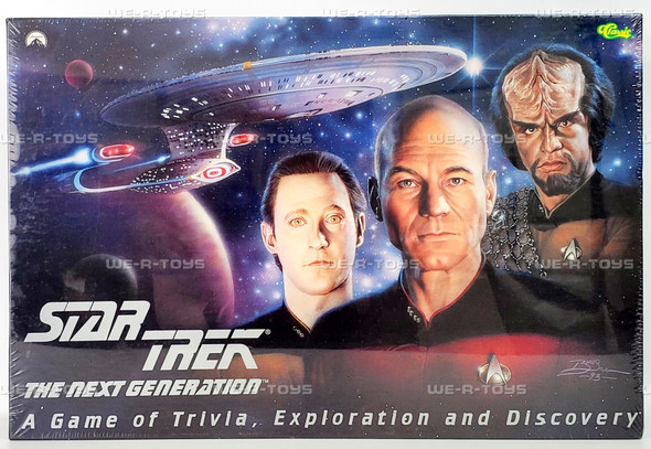 Star Trek The Next Generation Game of Trivia Exploration and Discovery 19351