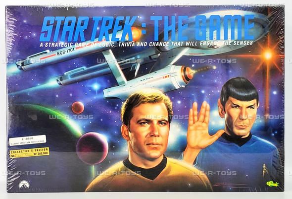 Star Trek: The Game A Strategic Game of Logic Trivia and Chance 19231