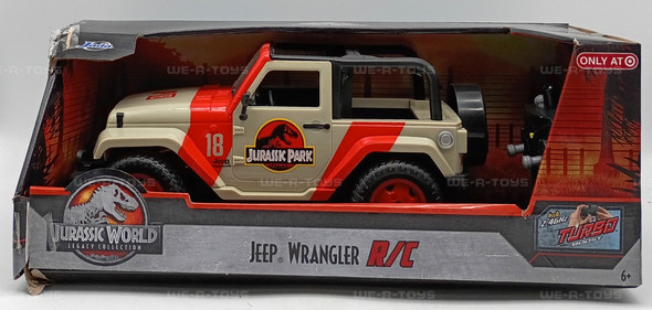 Jurassic World Legacy Collection R/C JP18 Jeep Wrangler 2021 Jada Item#32132