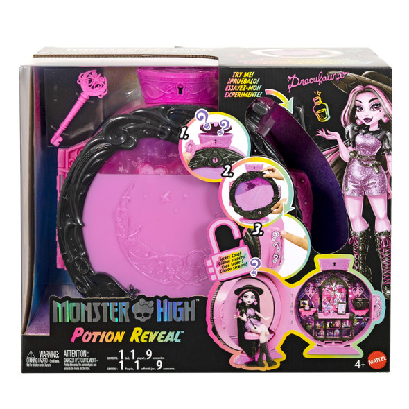 Monster High Potion Reveal Playset with Draculaura Doll IN STOCK NOW