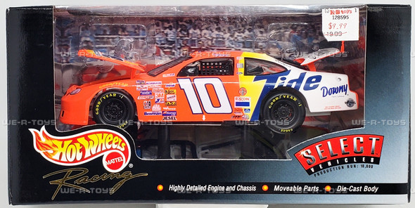 Hot Wheels Racing NASCAR Ricky Rudd Tide #10 Die Cast Car 1999 Mattel 22772