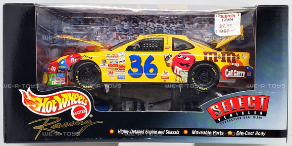 Hot Wheels Racing NASCAR Ken Schrader M&M's #26 Die Cast Car Mattel 22778
