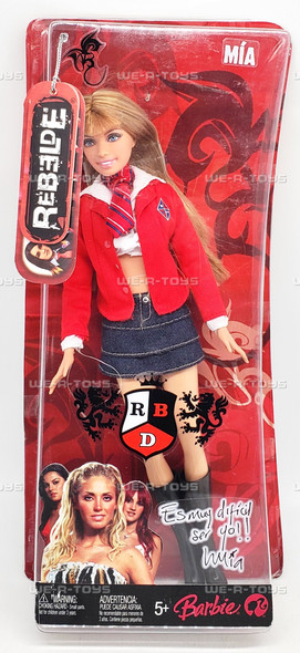 Barbie as Mia in Rebelde Doll Telenovela RBD 2007 Mattel 53551