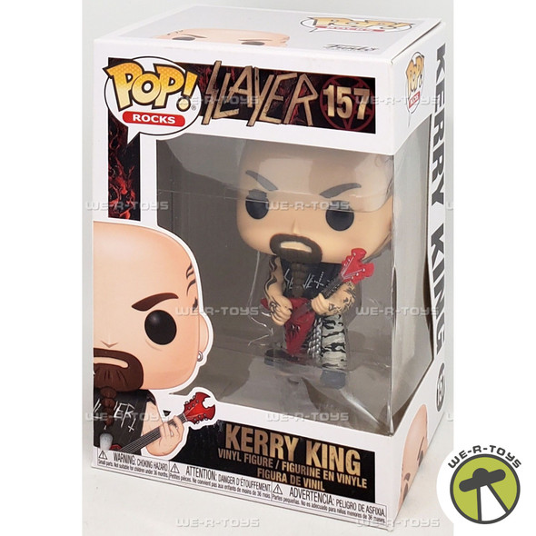 Funko POP Rocks Slayer Kerry King 157 Vinyl Figure 45388