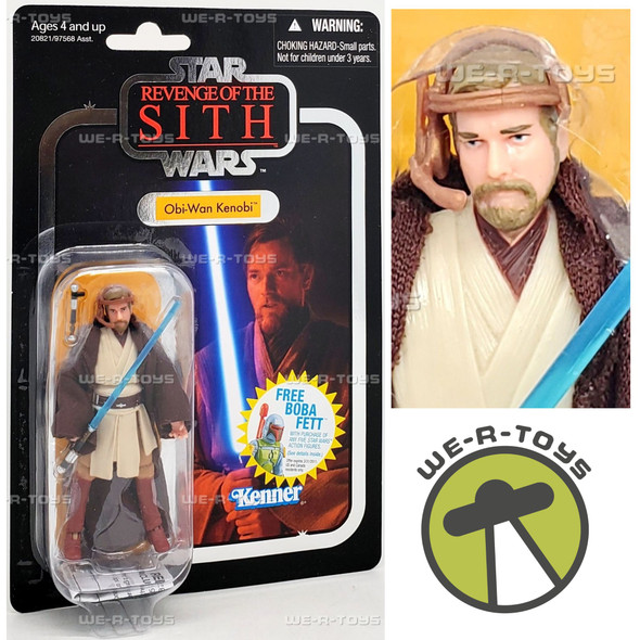 Star Wars Revenge of the Sith Obi-Wan Kenobi Action Figure 2010 Hasbro 51610