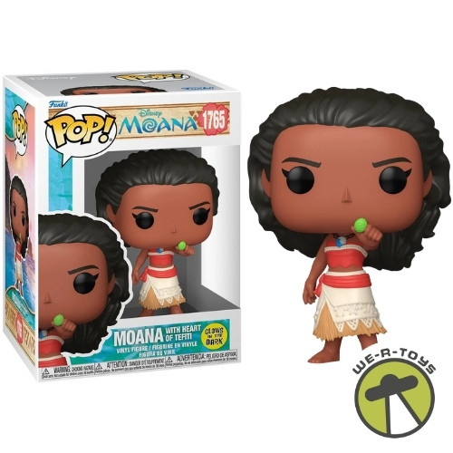 Funko Pop Moana with Heart of Te Fiti Glow-in-the-Dark Vinyl Figure #1765