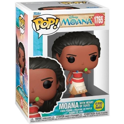 Funko Pop Moana with Heart of Te Fiti Glow-in-the-Dark Vinyl Figure #1765