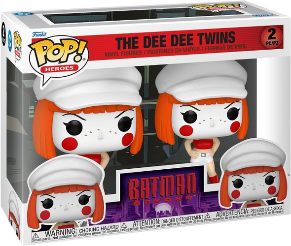 Funko Pop Batman Beyond The Dee Dee Twins Vinyl Figure 2 Pack