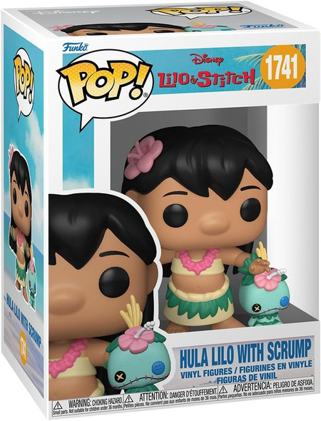 Funko Pop Lilo & Stitch Hula Lilo with Scrump Vinyl Figure #1741