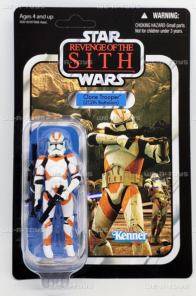 Star Wars Revenge of the Sith Clone Trooper 212th Battalion Action Figure 62155