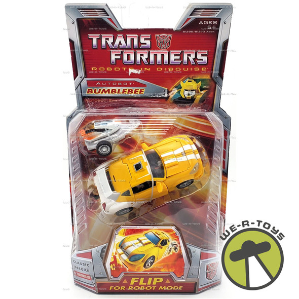 Transformers Bumblebee Autobot Spy Figure Classic Deluxe 2006 Hasbro #81296