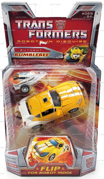Transformers Bumblebee Autobot Spy Figure Classic Deluxe 2006 Hasbro #81296