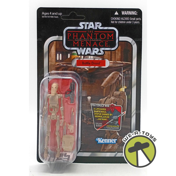 Star Wars The Vintage Collection Phantom Menace Battle Droid Action Figure 2011